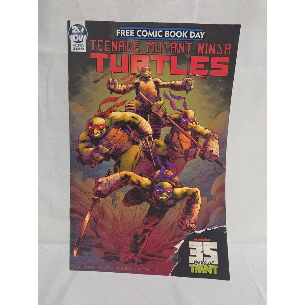 Teenage Mutant Ninja Turtles Free Comic Book Day FCBD 2017 IDW TMNT
